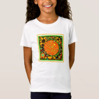 Faith Pretty Orange Yellow Floral Bumblebee Irelyn