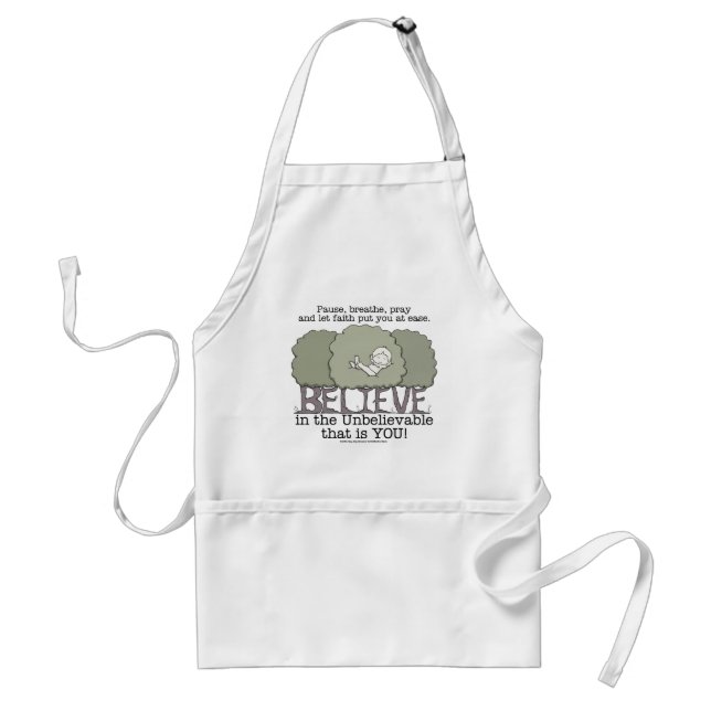 Faith Put You at Ease Standard Apron (Front)