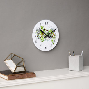 Faith Round Clock