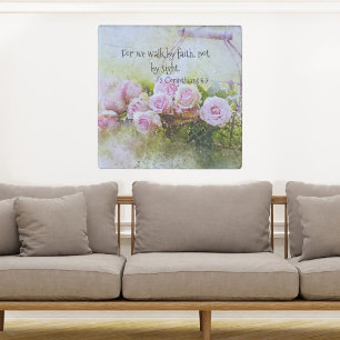 Faith Scripture Photo Art Print