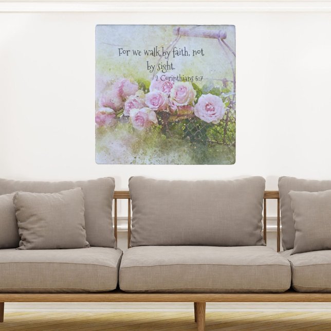 Faith Scripture Photo Art Print (Creator Uploaded)
