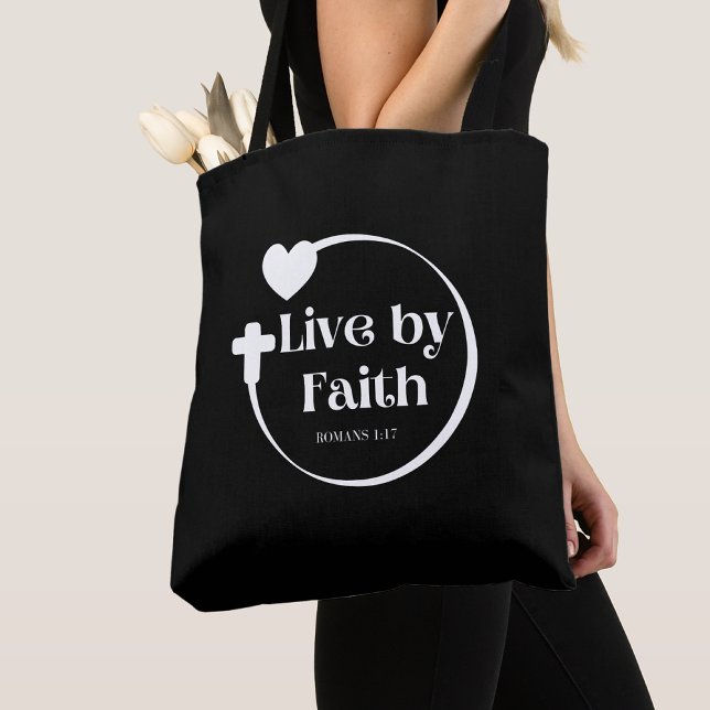 Faith Scripture Tote Bag (Creator Uploaded)