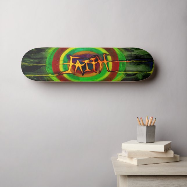 Faith Skateboard (Wall Art (Horz))