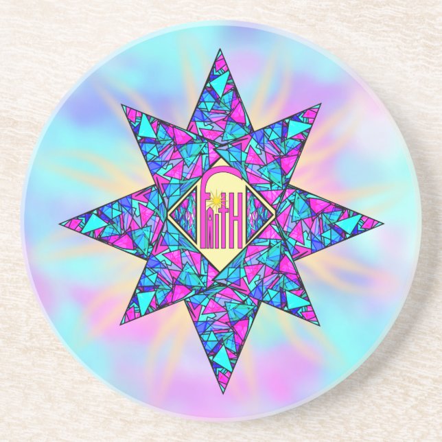 Faith ~ Star Coaster (Front)