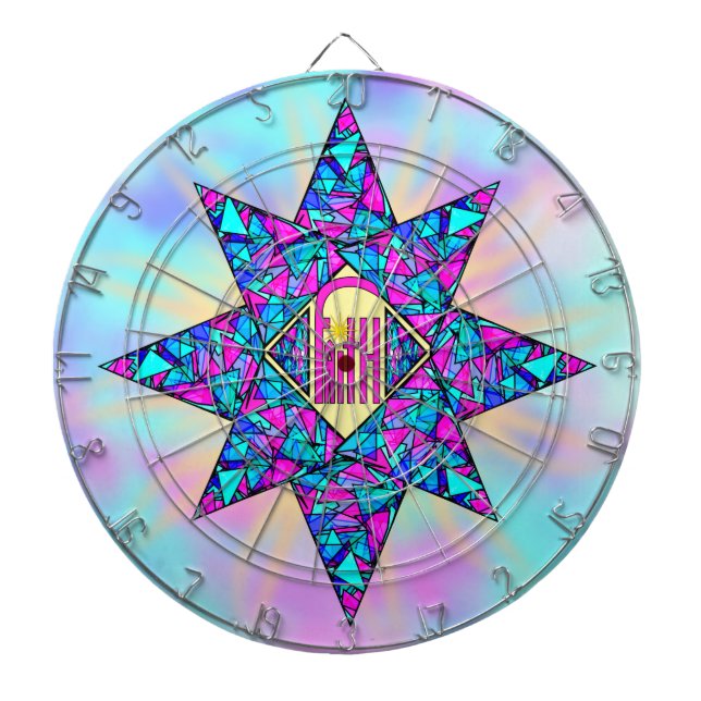 Faith ~ Star Dartboard (Front)