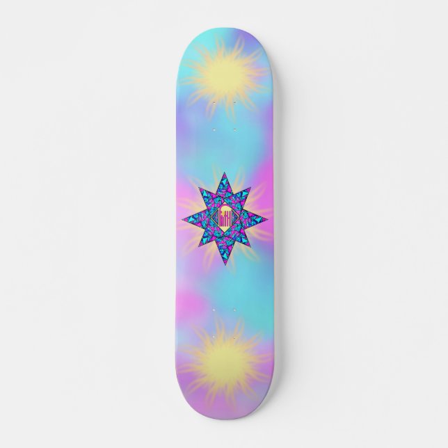 Faith ~ Star Skateboard Deck (Front)