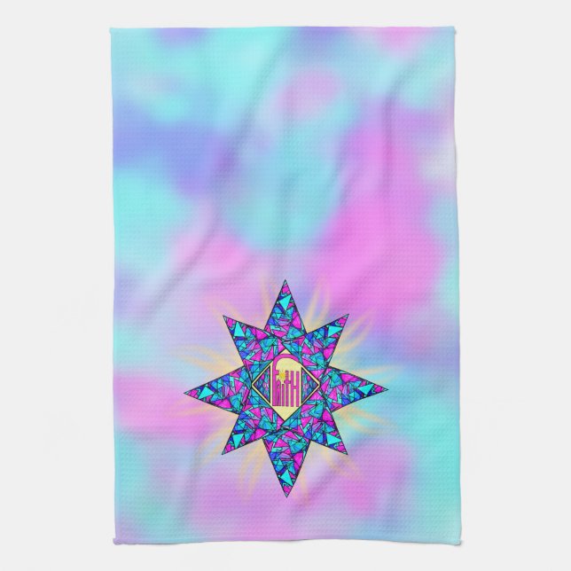 Faith ~ Star Tea Towel (Vertical)
