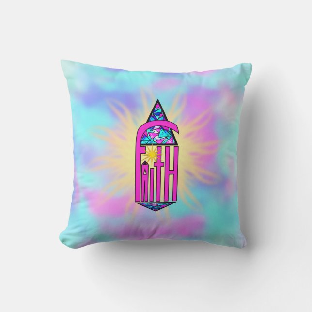 Faith ~ Steeple Cushion (Front)