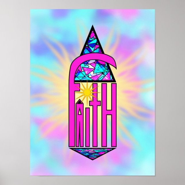 Faith ~ Steeple Poster (Front)