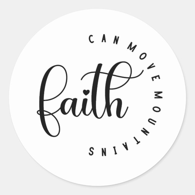 Faith Stickers (Front)