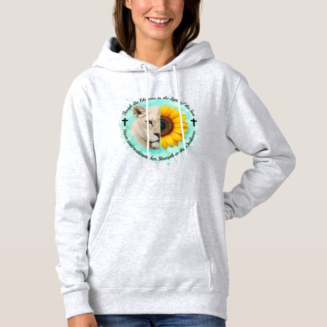 Faith & Strength Hoodie (Front)