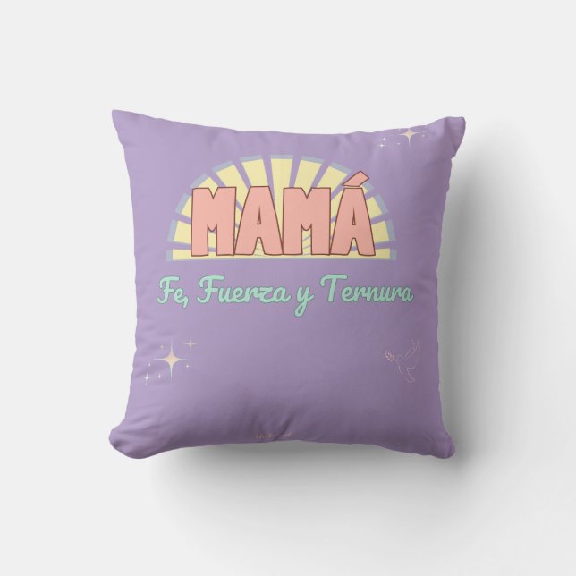 Faith, Strength & Tenderness Cushion (Front)