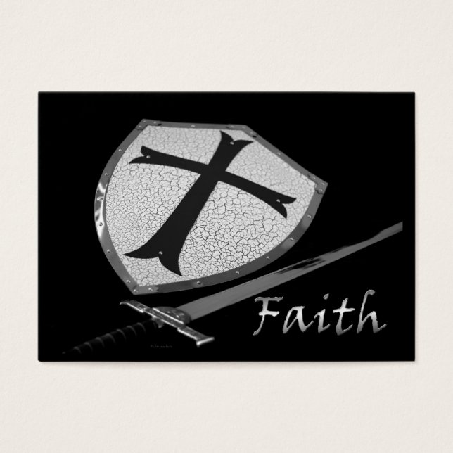 faith sword and shield  ACEO (Front)