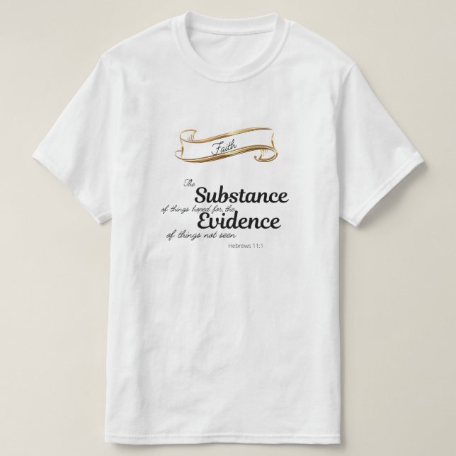 Faith   T-Shirt (Design Front)