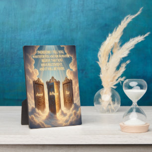 Faith Tabletop Plaque For Encouragement