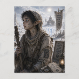 Faith / The Pilgrim Child / The White Desert Postcard