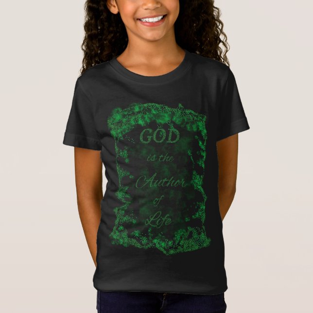 Faith Theme (green) T-Shirt (Front)
