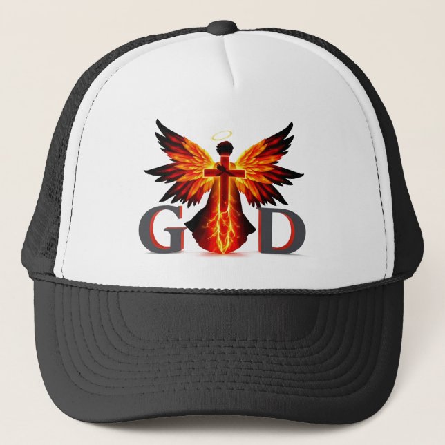 Faith Threads Trucker Hat (Front)