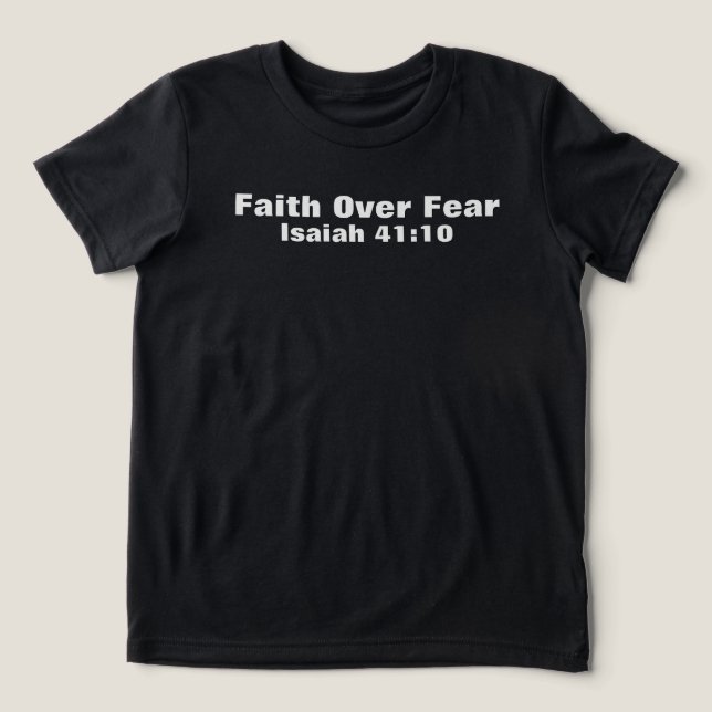 Faith Tri-Blend Shirt (Design Front)