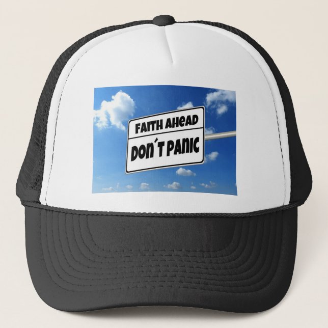 Faith ! trucker hat (Front)