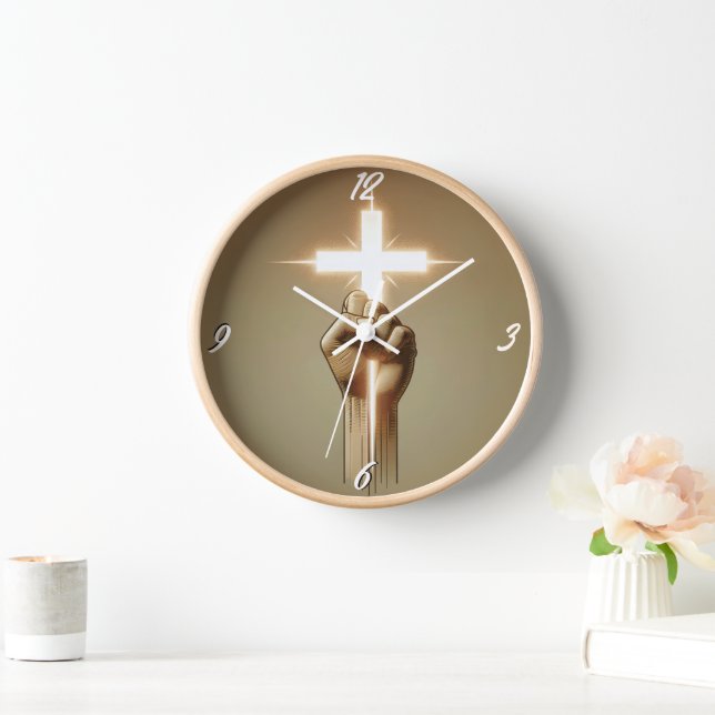 Faith Wall Clock (Home)