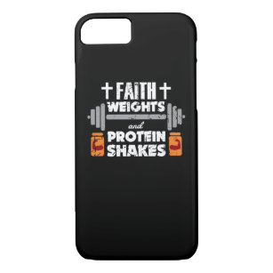 Faith Weights Christian Gym Humour Exercise Case-Mate iPhone Case