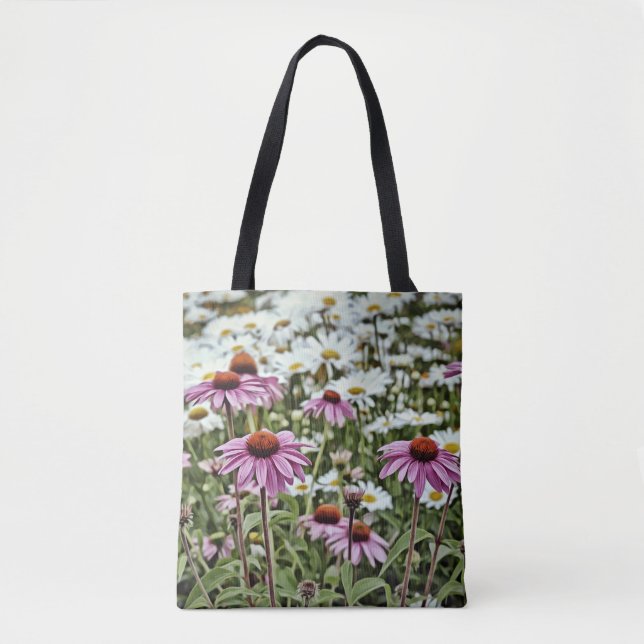 Faith Wildflower Tote with Scripture Bag (Front)