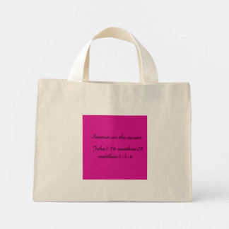 faith, women,beauty  mini tote bag