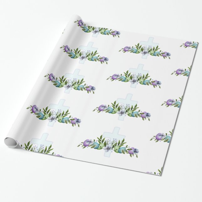 Faith Wrap Wrapping Paper (Unrolled)