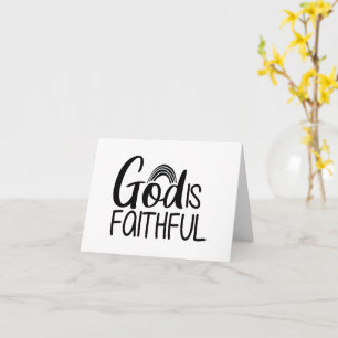 Faithful Gospel Graphics Faith Art Christian Fa Card