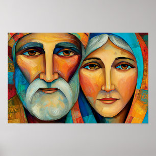 Faithful Grandparents of Jesus Poster