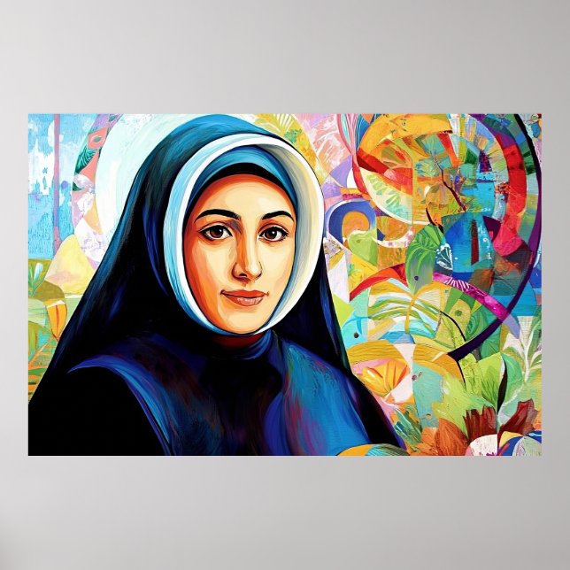 Faithful Missionary: Saint Rose Philippine Duchesn Poster (Front)