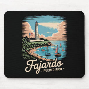 Fajardo Puerto Rico Souvenir Mouse Mat