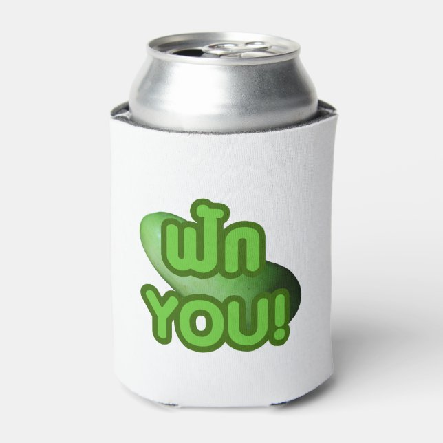 FAK YOU! ... Green Squash (Winter Melon) Can Cooler (Can Front)