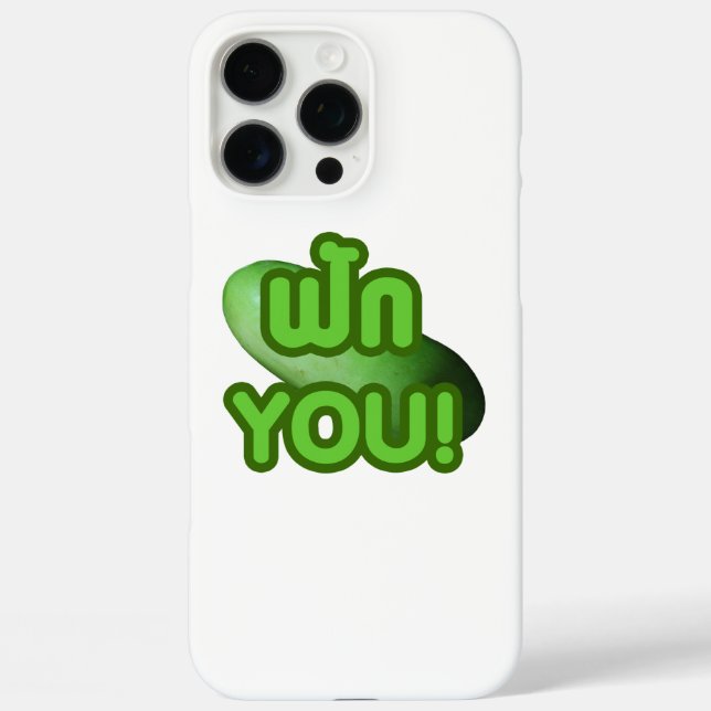 FAK YOU! ... Green Squash (Winter Melon) Case-Mate iPhone Case (Back)