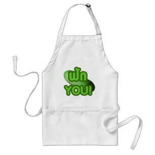 FAK YOU! ... Green Squash (Winter Melon) Standard Apron
