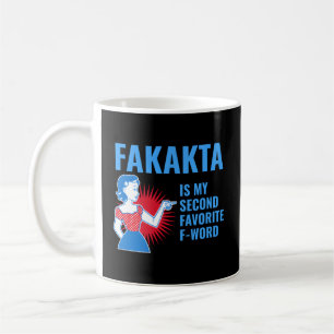 Fakakta Is My Second Favourite F Word Yiddish Jewi Coffee Mug