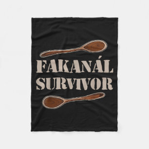 Fakanál Survivor  Fleece Blanket
