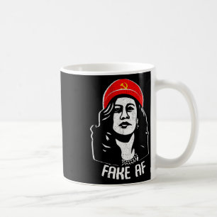 Fake Af Kamala Harris Communism Election Humour Me Coffee Mug