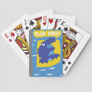 (Fake) Blue Card! Playing Cards