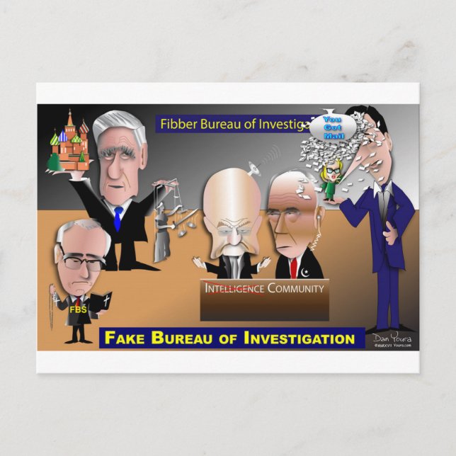 Fake Bureau of Investigation Postcard (Front)