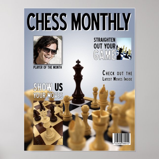 Fake Chess Magazine cover - Poster (Front)