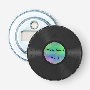 Fake Custom Vinyl Record Bottle Opener