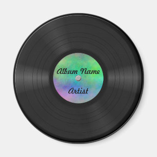 Fake Custom Vinyl Record Magnet