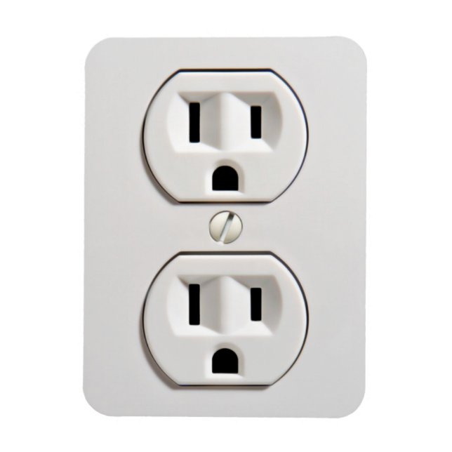 Fake Electrical Outlet Magnet (Vertical)
