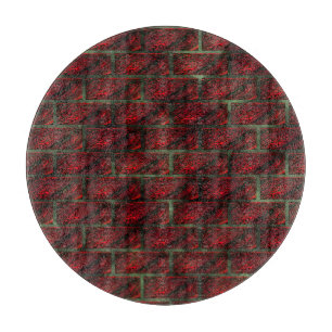 Fake exposed brick wall or tiles simulating it? cutting board