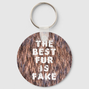 Fake Fur Key Ring