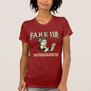 Fake ID: Underage College Hawaiian T-Shirt
