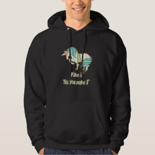 Fake It Till You Make It Unicorn Hoodie