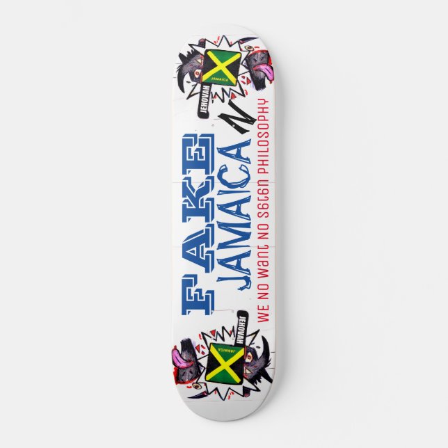 FAKE JAMAICA / KILLGOAT Skateboard (Front)